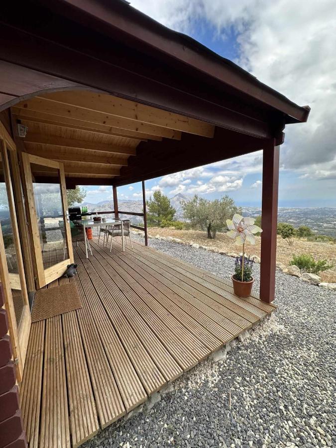 Villa Casita de Madera Benimantell Exterior foto